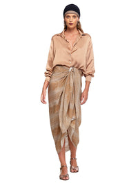 Lucia Shirt - Timeless Camel Elegance