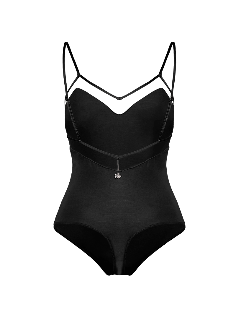 Dega Bodysuit in black - ghost back view
