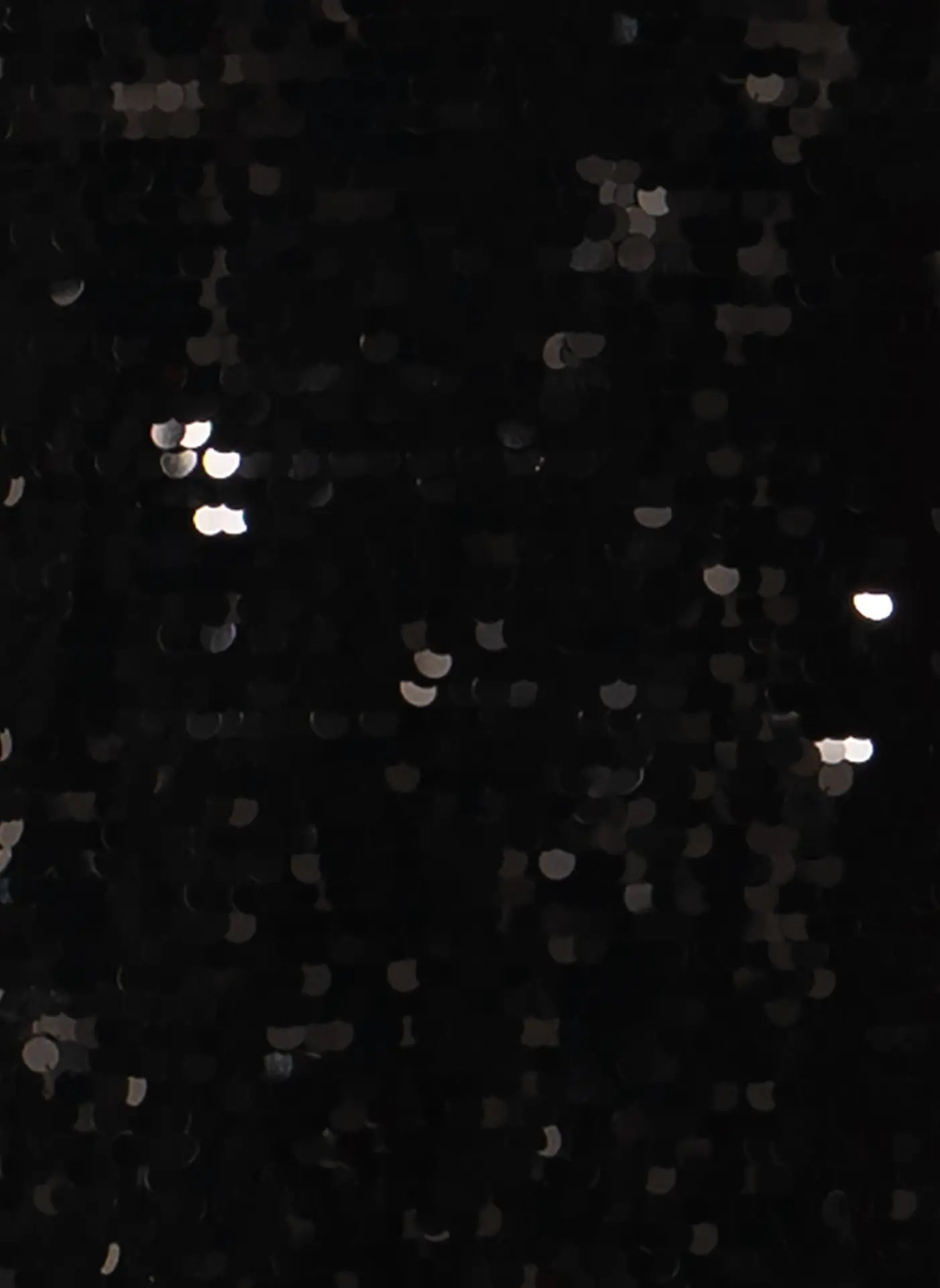 Venus black beaded midi dress - beading close-up detail