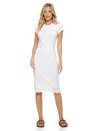 Fama Midi Dress White