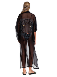 Adri Tiger Beaded Kimono