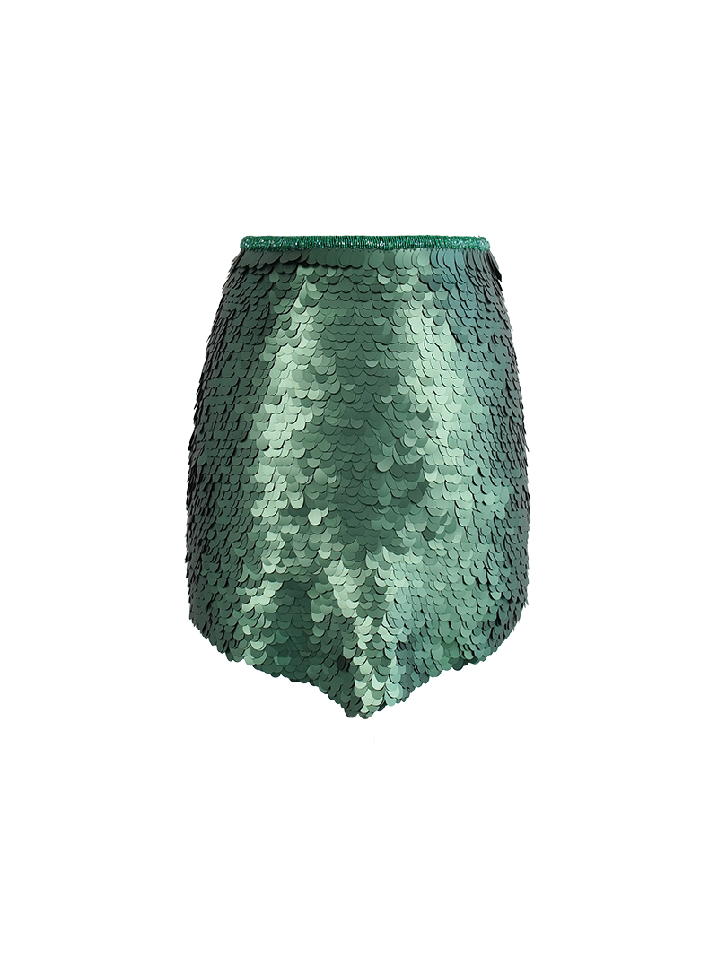 Prague Sequin Mini Skirt