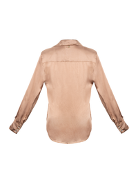 Lucia Shirt - Timeless Camel Elegance