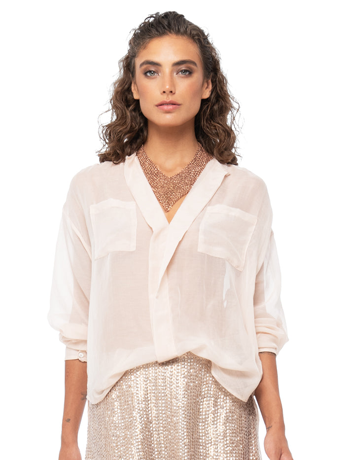 Silk Cotton Shirt