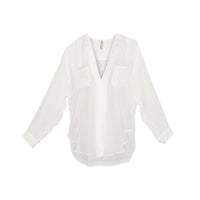 Silk Cotton Shirt Natural