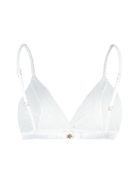 Alegra beaded bra in natural color - ghost back view
