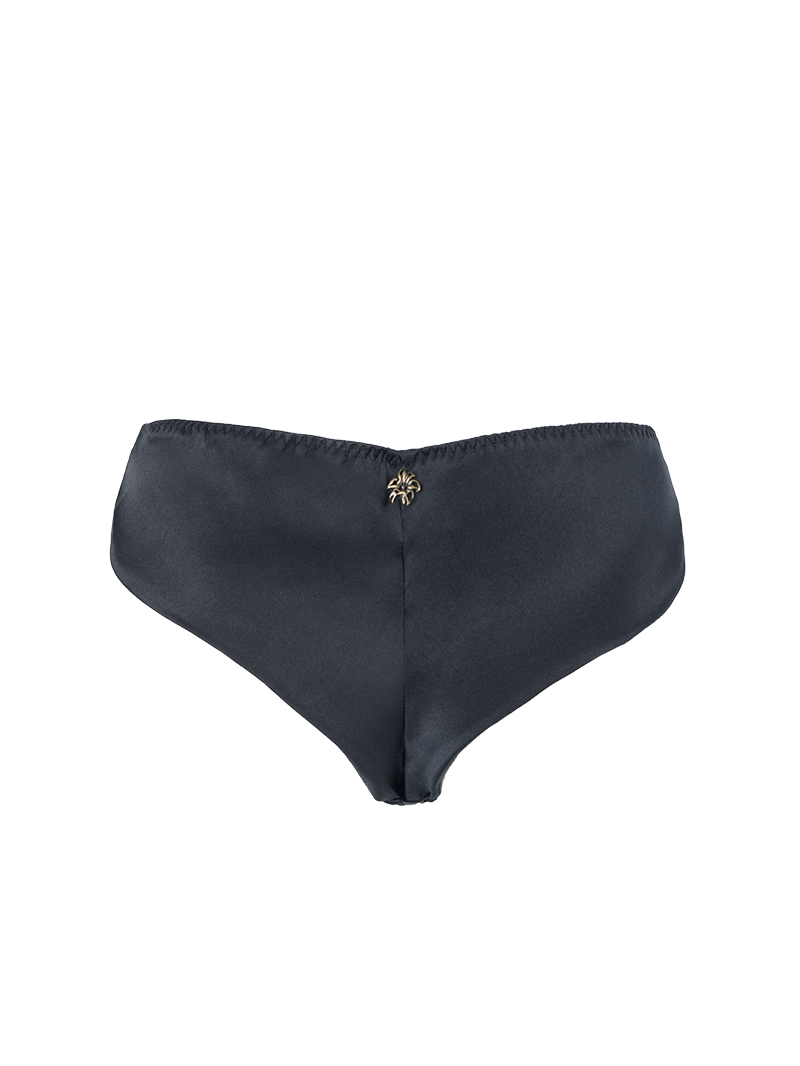 Alegra underwear in black - ghost back view
