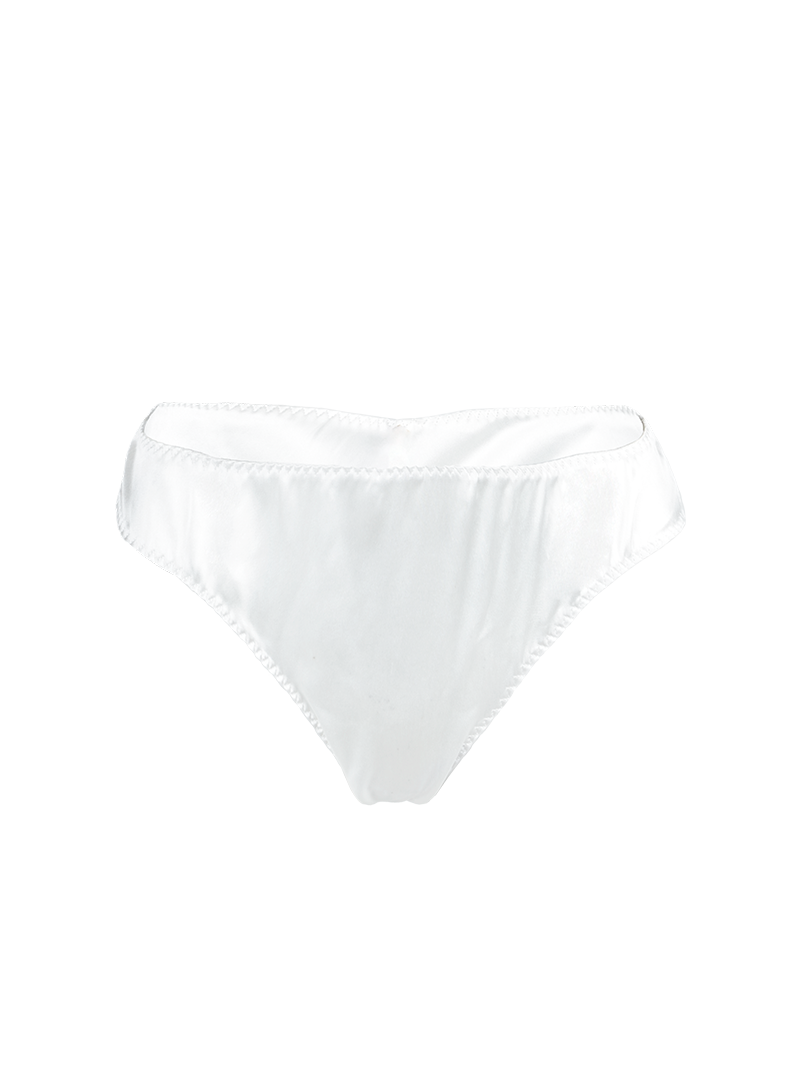 Alegra underwear in natural color - ghost front view