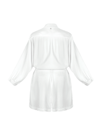 Berlin white playsuit - ghost back view