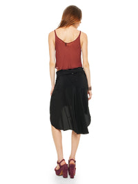 Hora Beaded Mini Top Wine