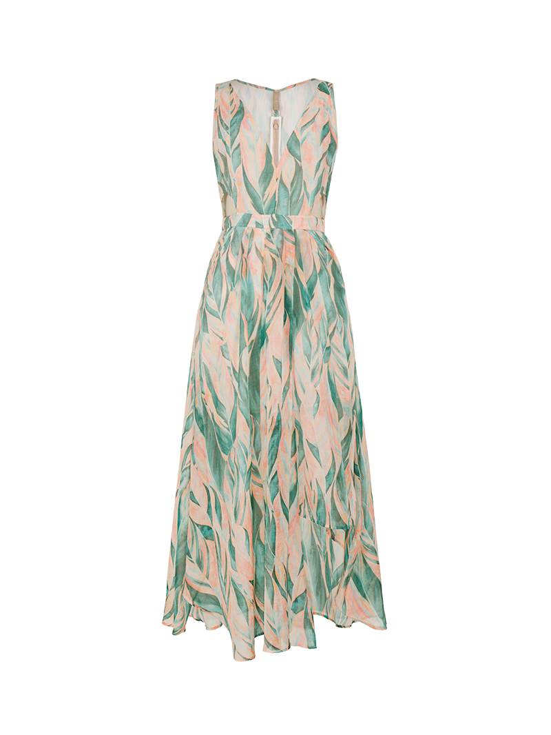 Jessabel midi dress - ghost front view