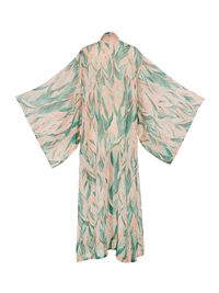 Kyoto maxi kimono - ghost back view