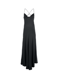 Maz maxi black dress - ghost back view