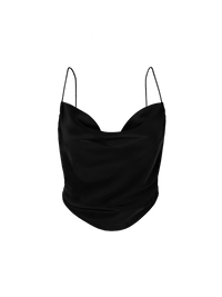 Maz black top - ghost front view