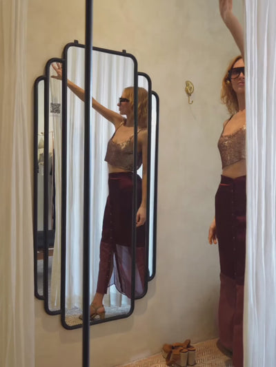 Josie shirt dress in wine - styling video