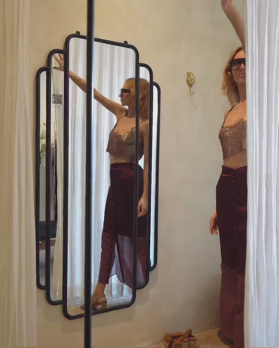 Josie shirt dress in deep wine - styling video