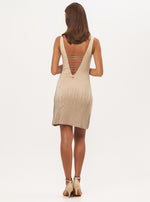 Glass Beads Black Dress - Lily Jean