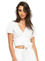 Olivia Wrap Top