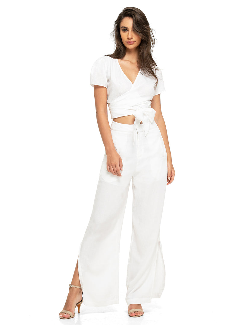 Olivia Wrap Top