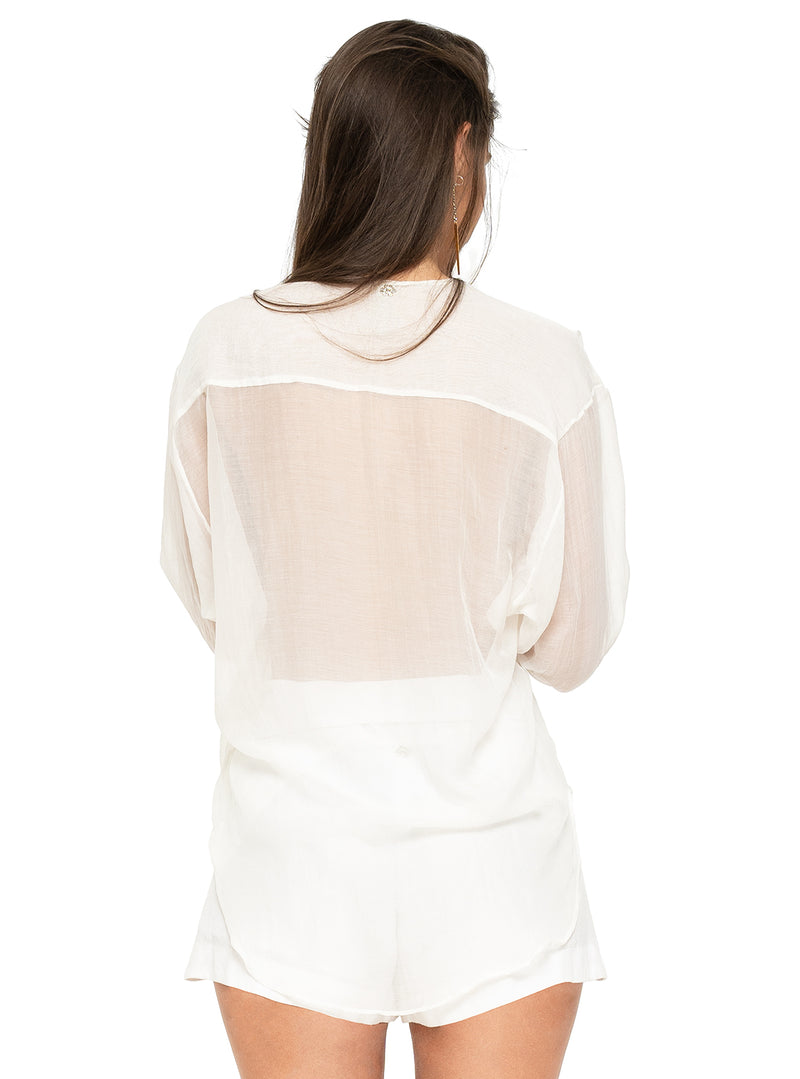 Silk Cotton Shirt - Lily Jean